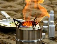 Small camping stove for tent